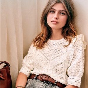 Sezane Fanon Blouse NWT sz 34